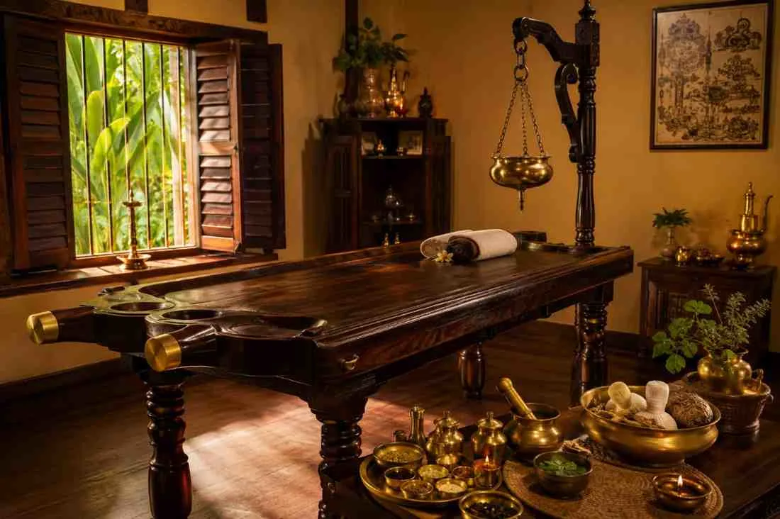 Vaidyar J Christudas, founder of Ideal Ayurvedic Resort
